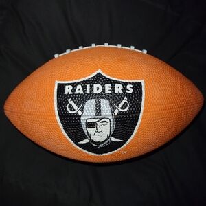 76 Gas Station Raiders Orange, Blue, Black, Football